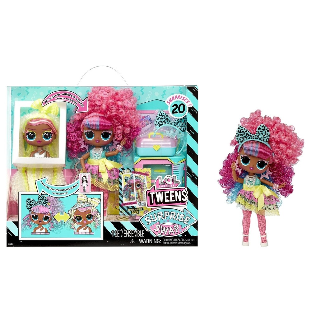 LOL Surprise Tweens Surprise Swap Fashion Doll Crimps Cora Brand‎ New Sealed